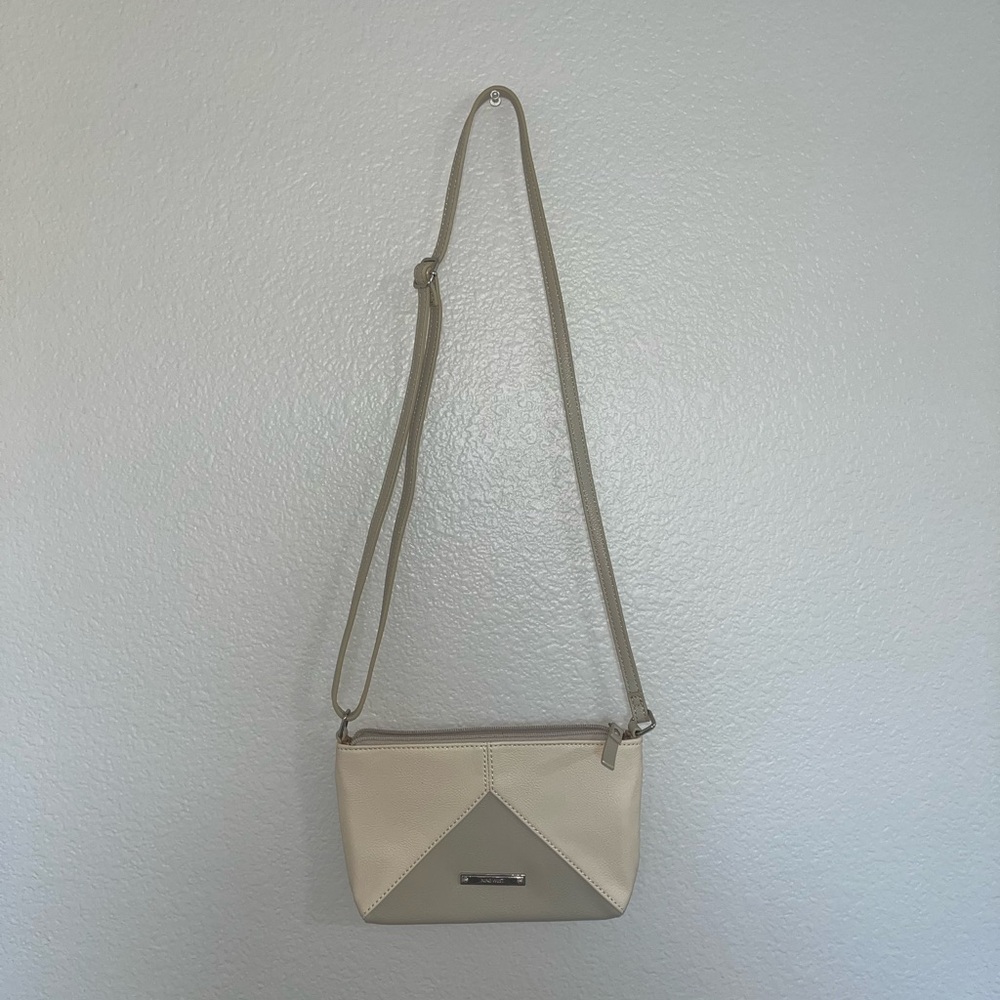 Nine West Shoulder Bag - Cream/Khaki